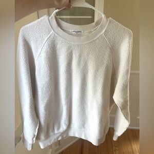 Perfectwhitetee Ziggy Inside Out Cotton Fleece Shrunken Crew